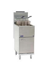 Pitco Nieuw gasfriteuse aardgas Pitco 35C+ 35CS 23kW 2 mands friteuse