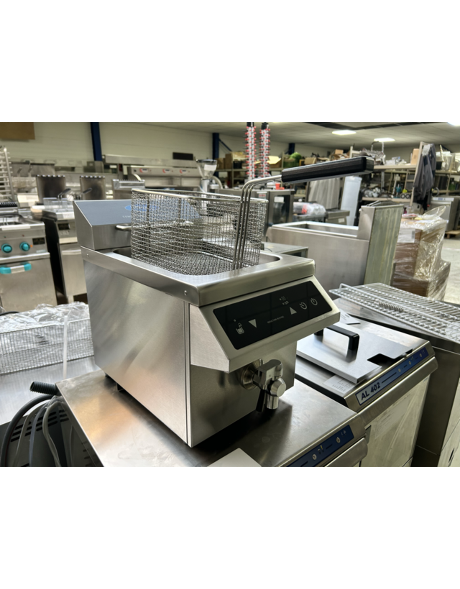 Maxima Maxima inductie friteuse 1x8L(NIEUW)