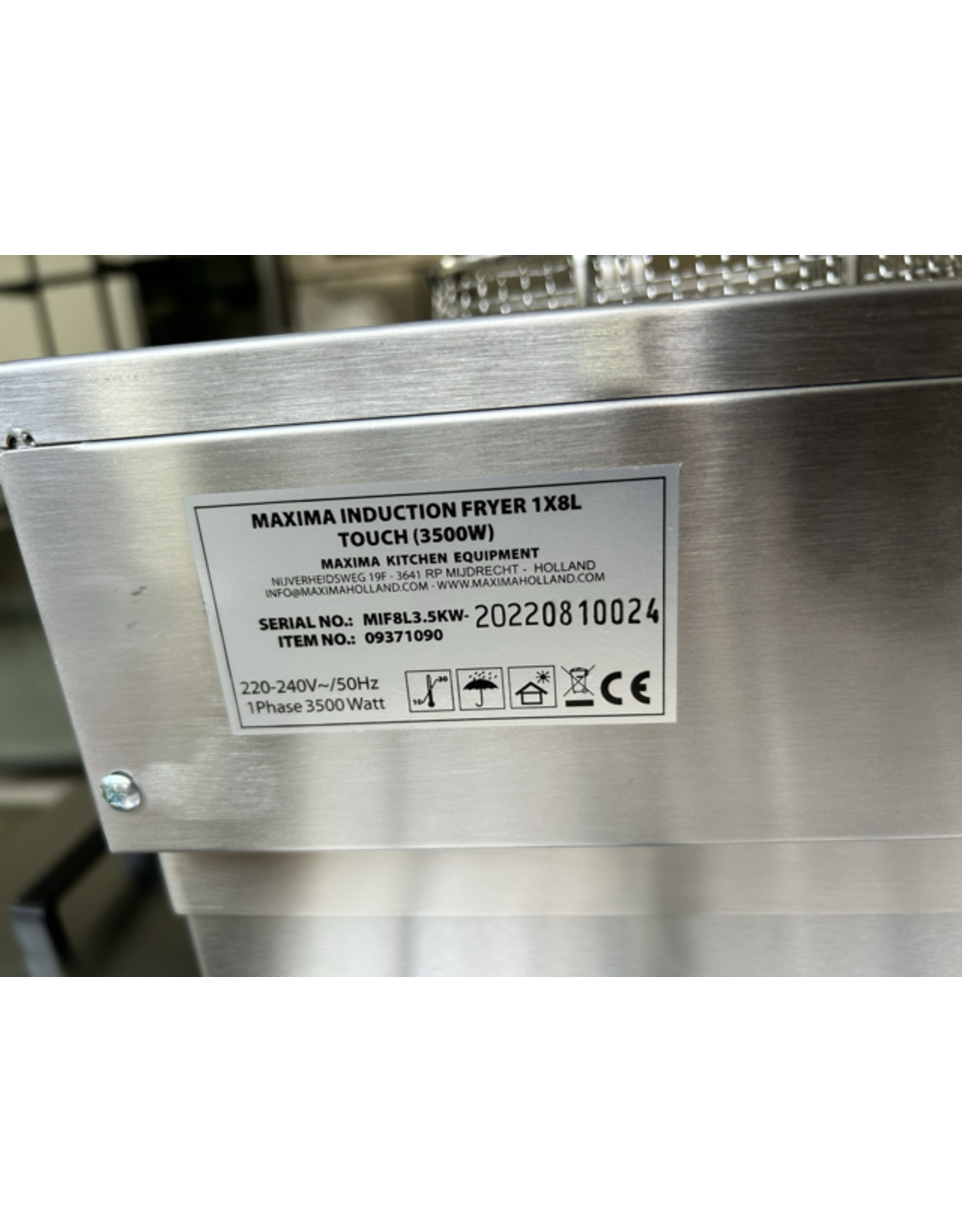 Maxima Maxima Induktionsfritteuse 1x8L (NEU)