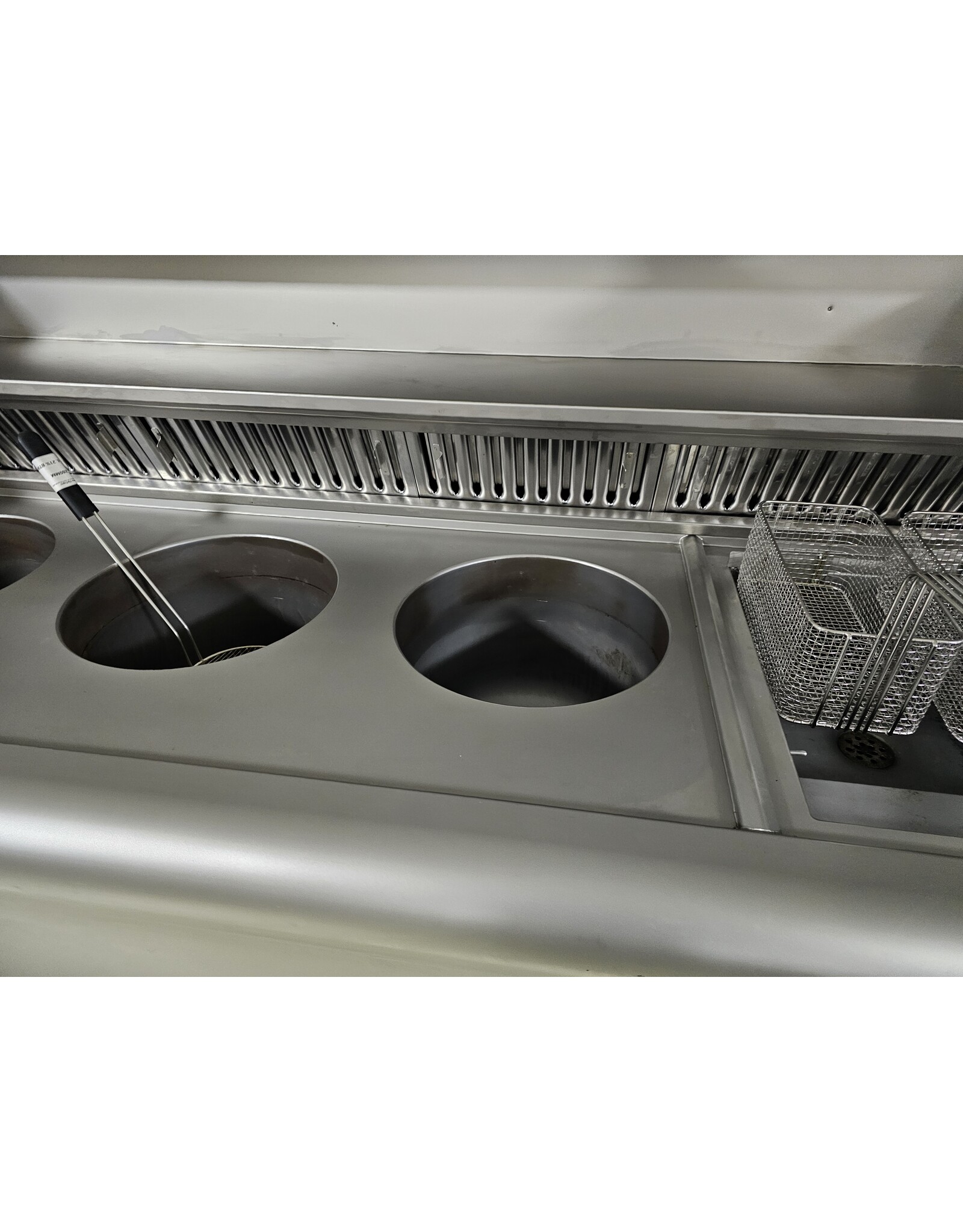 Perfecta 5 pans nog niet gereviseerde bakwand friteuse