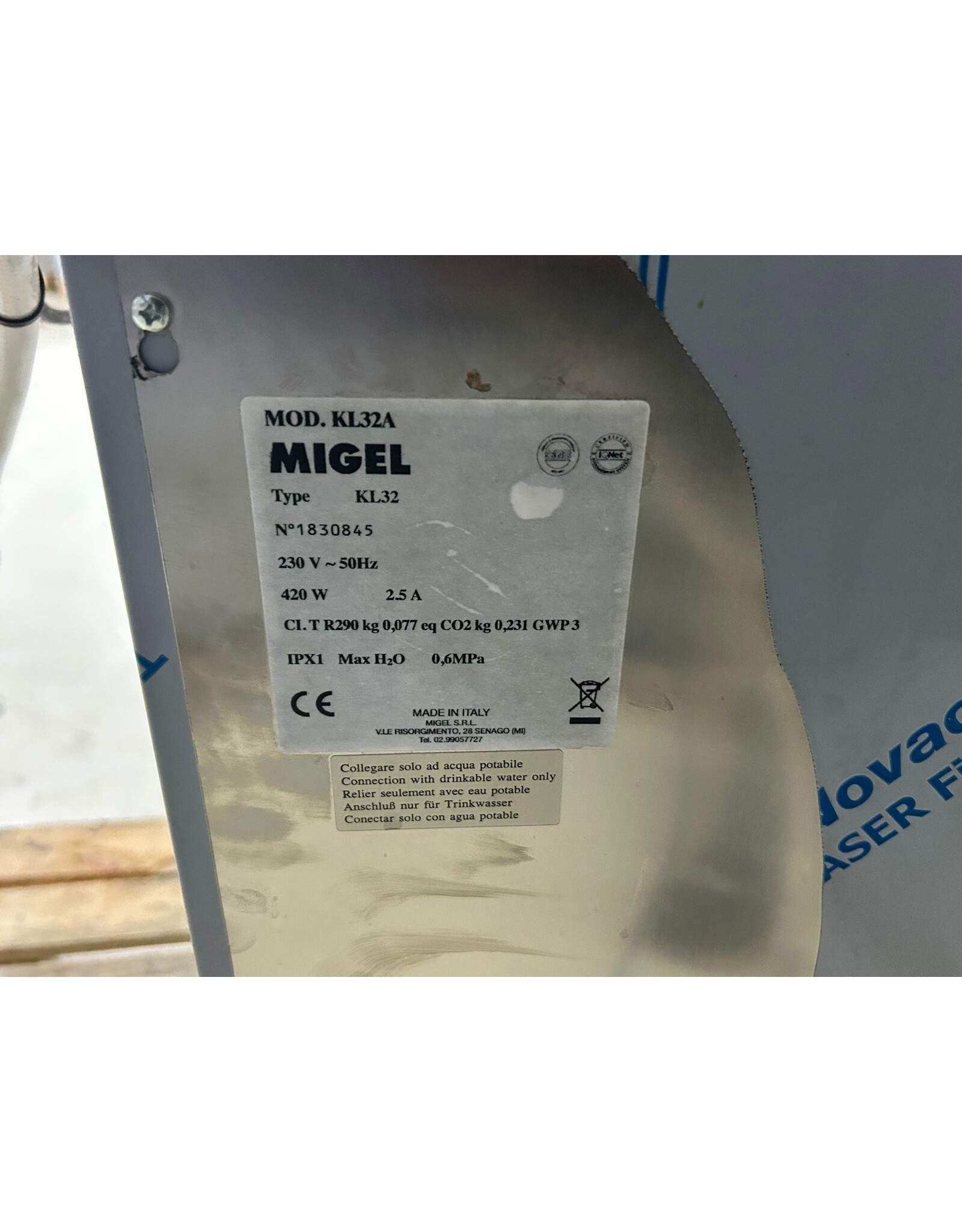 Migel Ijsblokjes machine - migel