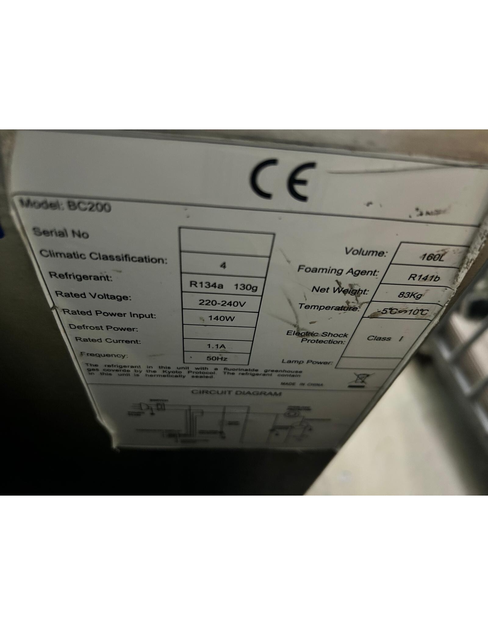 Kühlschrank Modell bc200