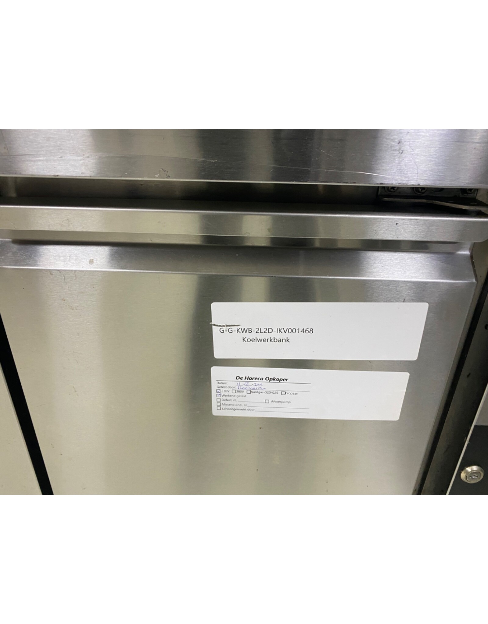 ggmgastro Kühlwerkbank