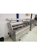 Perfecta Perfecta gereviseerde  Bakwand Friteuse 4x XXL ronde 44cm pan