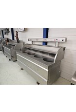 Perfecta Perfecta gereviseerde  Bakwand Friteuse 4x XXL ronde 44cm pan