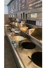 Nog te reviseren - Florigo HR bakwand friteuse 2x R en 3x 2 mands