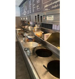 Nog te reviseren - Florigo HR bakwand friteuse 2x R en 3x 2 mands