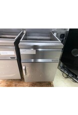 2x Zeer krachtige 3 mands gasfriteuse 45kW!