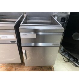 2x Zeer krachtige 3 mands gasfriteuse 45kW!