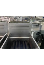 2x Zeer krachtige 3 mands gasfriteuse 45kW!