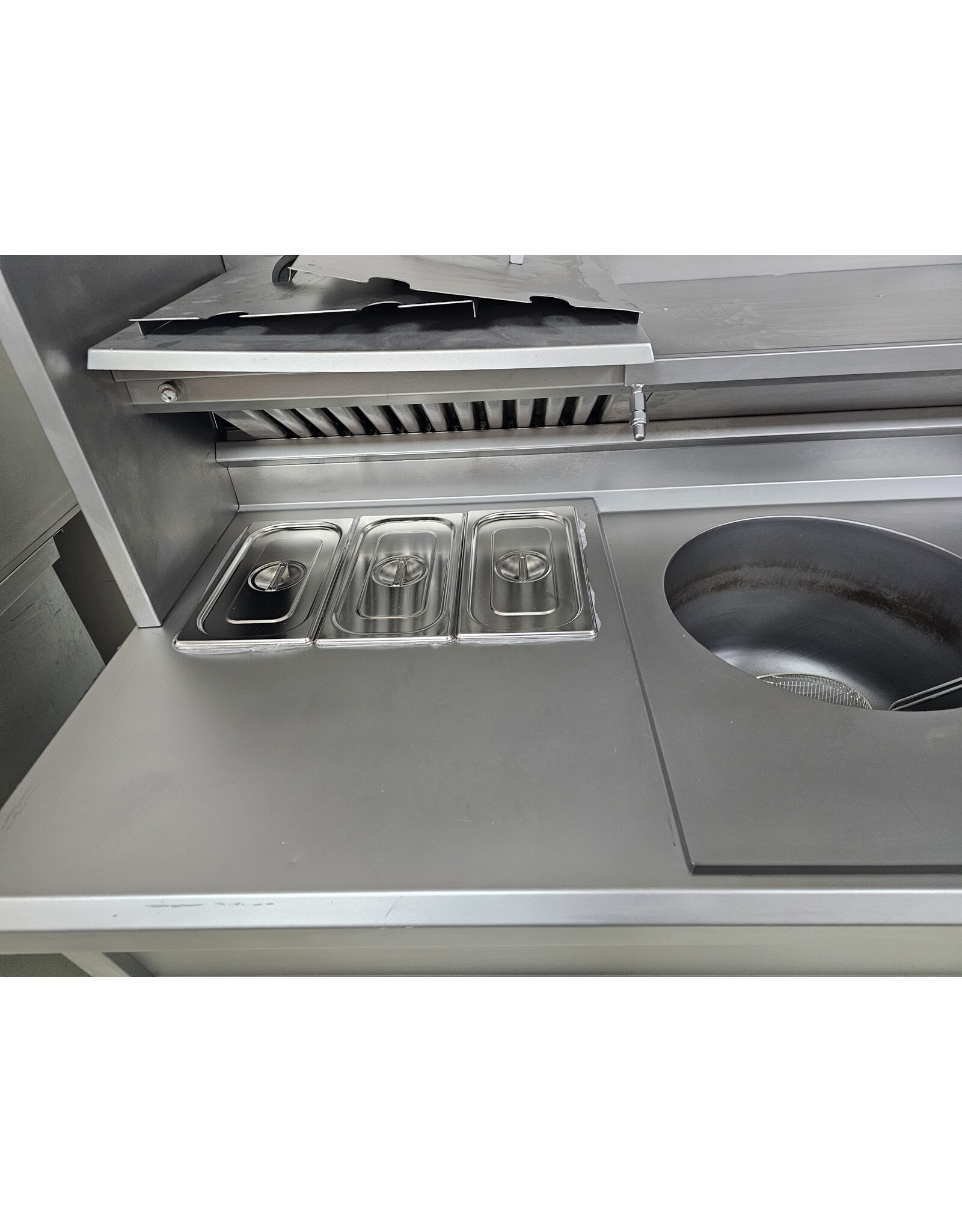 Florigo Florigo Hoog rendement gereviseerde friteuse bakwand 1x XL rond 8x mand