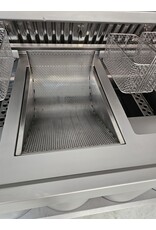 Gereviseerde Kiremko 3 pan HR bakwand friteuse bakplaat vetpomp/filter
