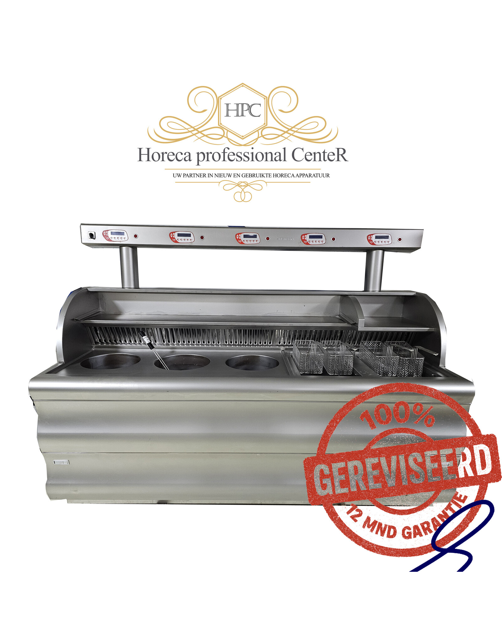 Perfecta 5 pans nog niet gereviseerde bakwand friteuse