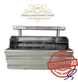 Perfecta 5 pans gereviseerde bakwand friteuse