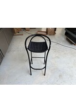 Hoge stoel - zwart (6x )