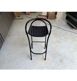 Hoge stoel - zwart (6x ) GEEEN IKV