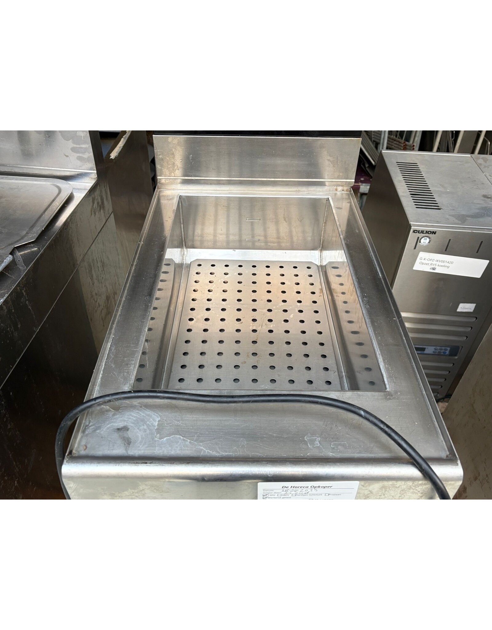 Au bain marie met opbergruimte - 40x70x102