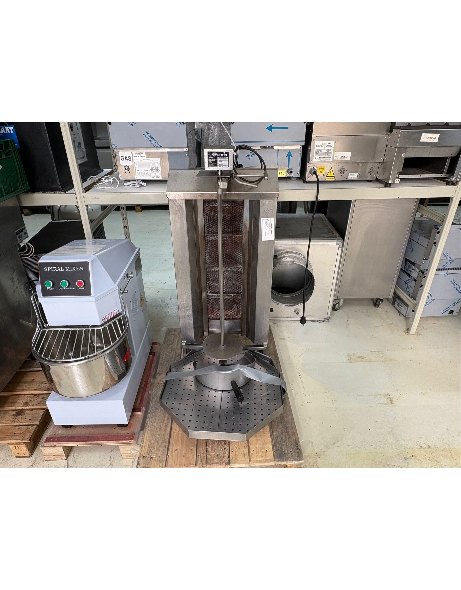 Potis Potis kebab grill - GD4-S