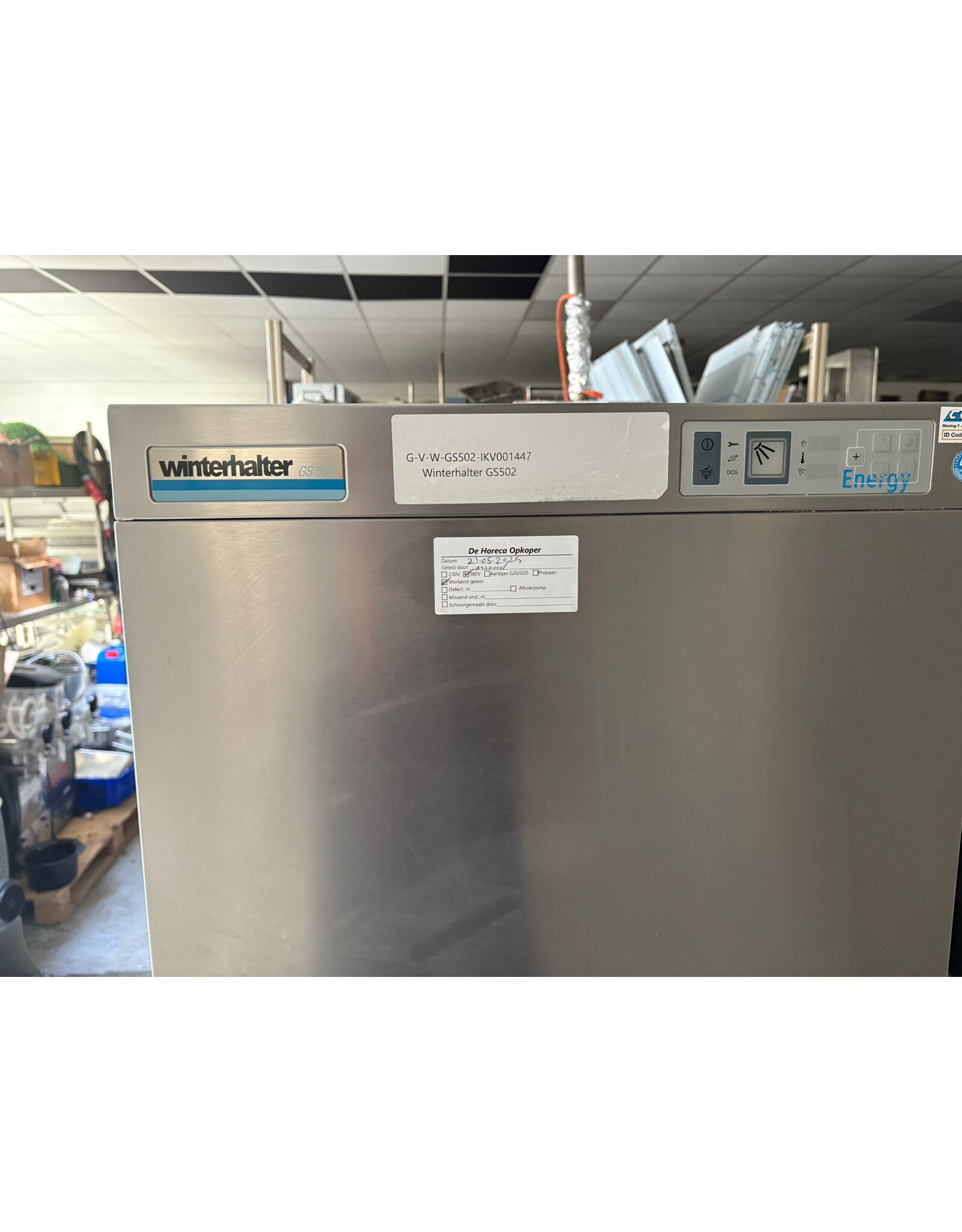 Winterhalter Winterhalter doorschuifvaatwasser - GS502
