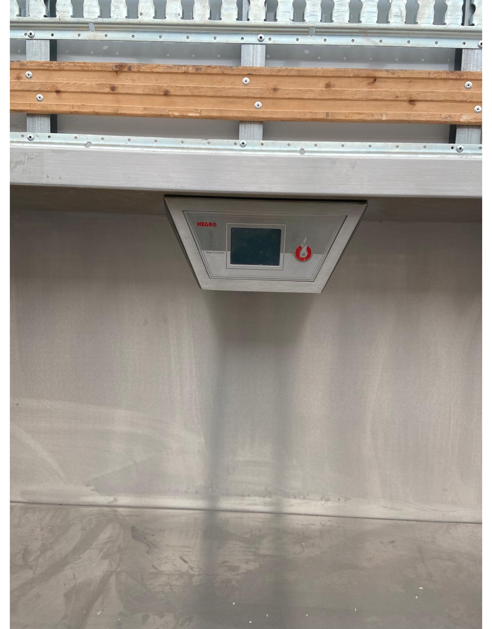 Nog te reviseren - Hegro friteuse bakwand Hoog rendement