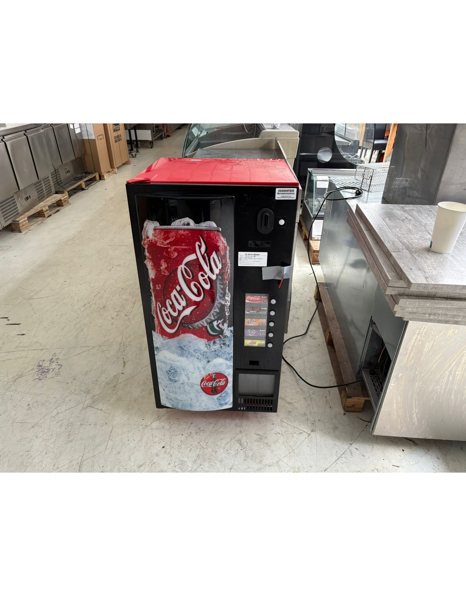 Frisdrank automaat - 55x53x112
