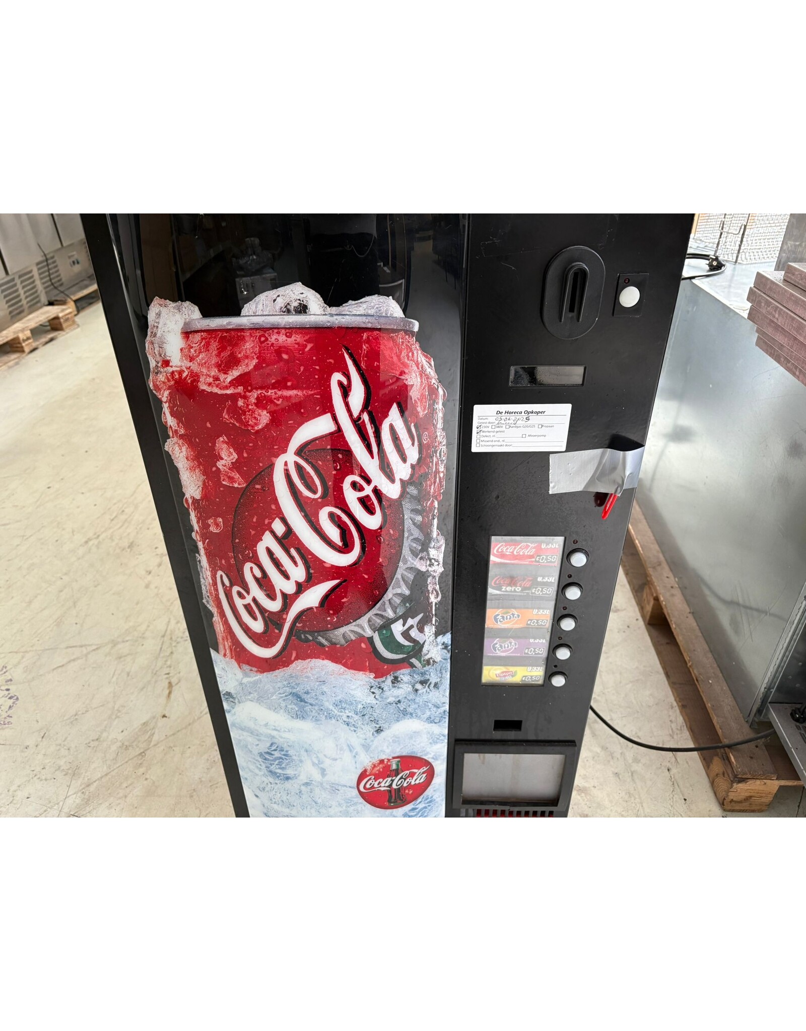 Frisdrank automaat - 55x53x112