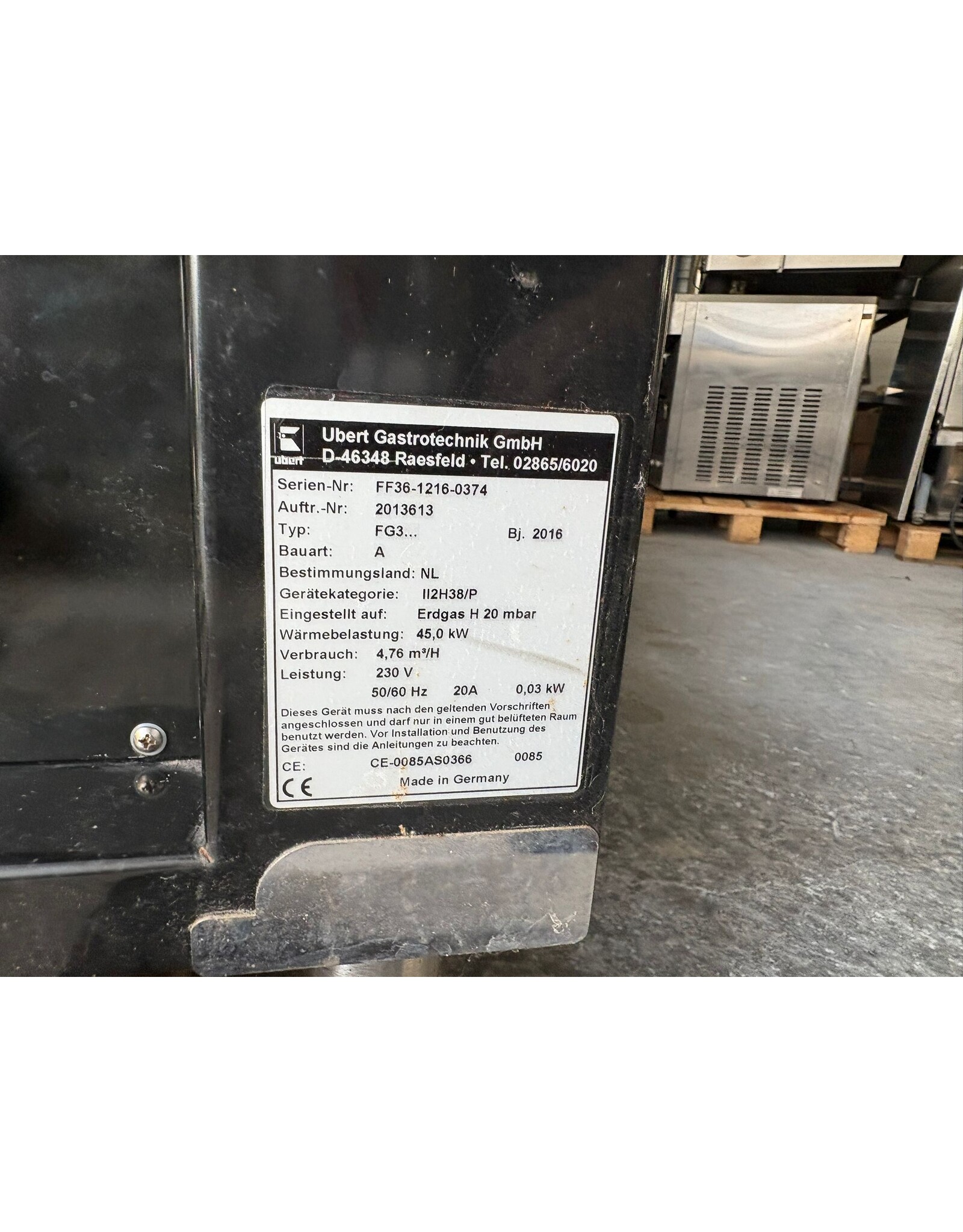 Ubert Ubert Rotisserie FG3  ALS NIEUW!!