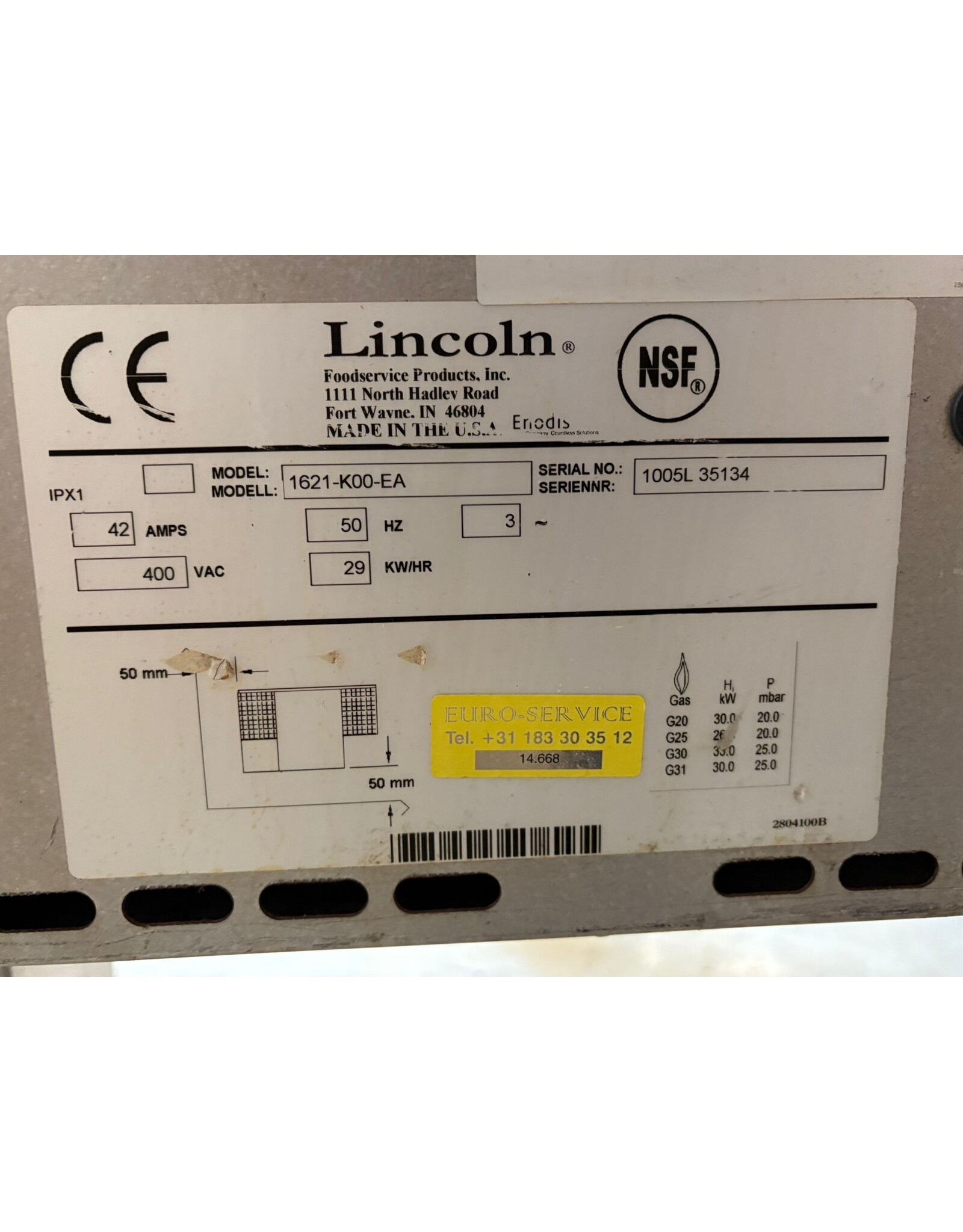 Lincoln Professioneller Lincoln Pizza Durchlaufofen