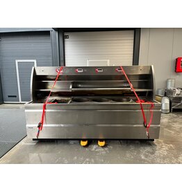 Nog te reviseren - Perfecta bakwand friteuse 3x XXL rond + 2 m snack + scoop + bakplaat