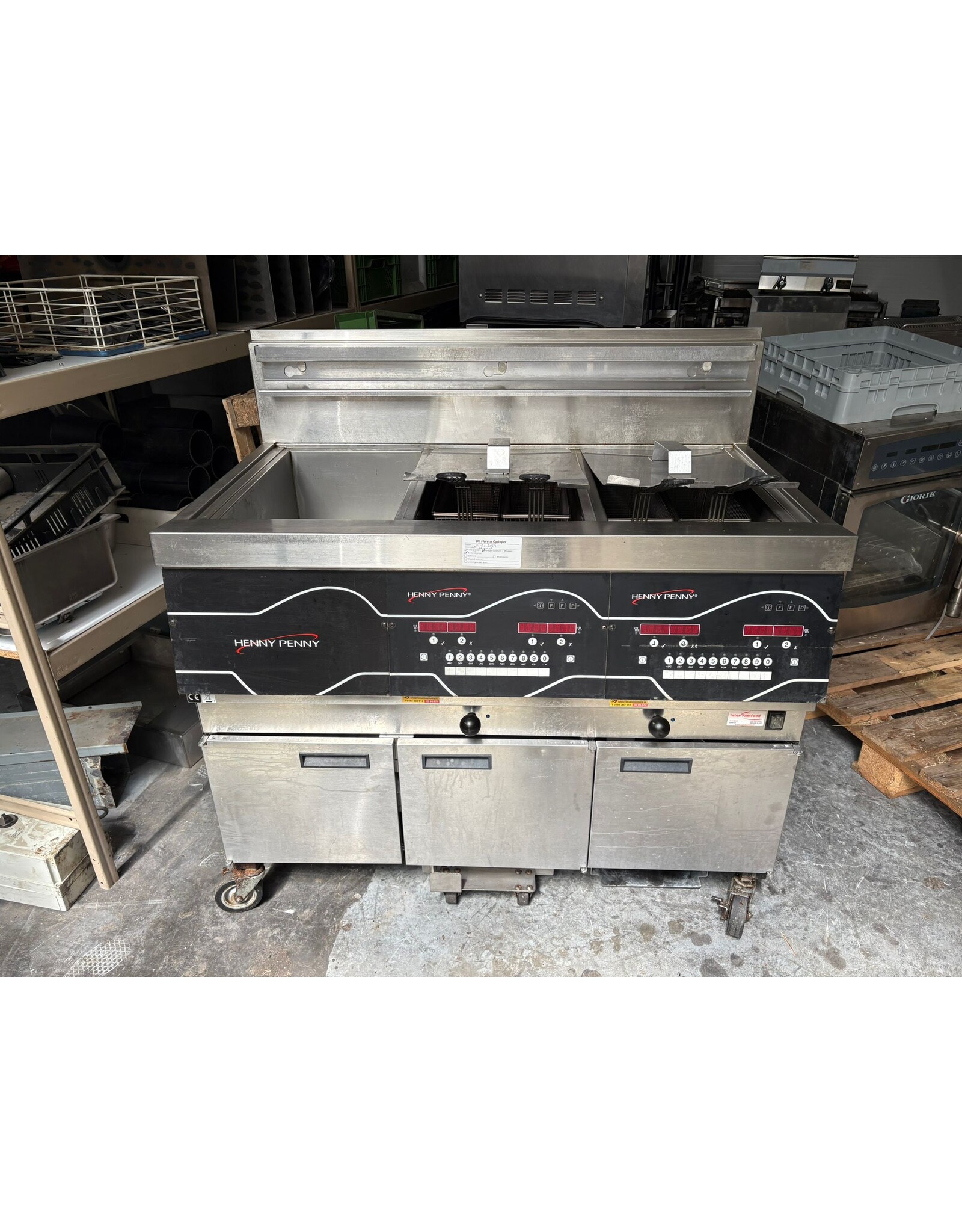 Henny penny Henny Penny 2 pans gasfriteuse