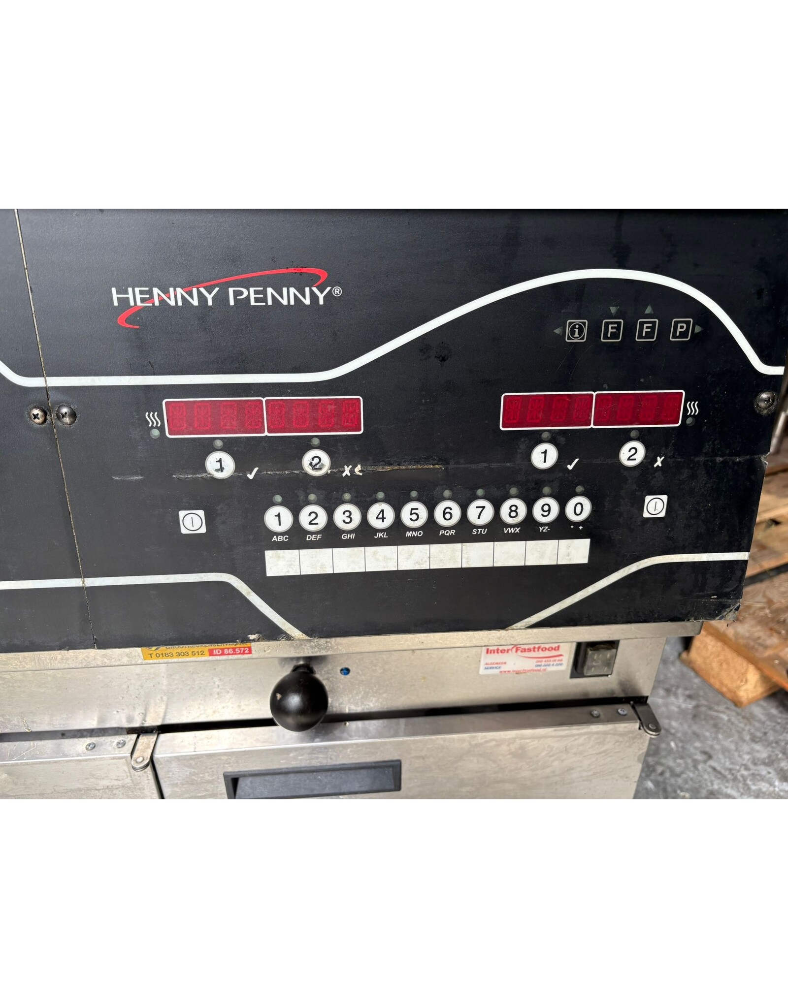 Henny penny Henny Penny 2 pans gasfriteuse