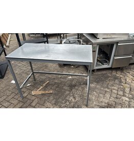 Werktafel met trespa blad 127x73x90 bxdxh cm