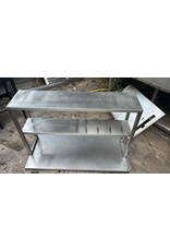 RVS opzetstuk 120x30x78 bxdxh