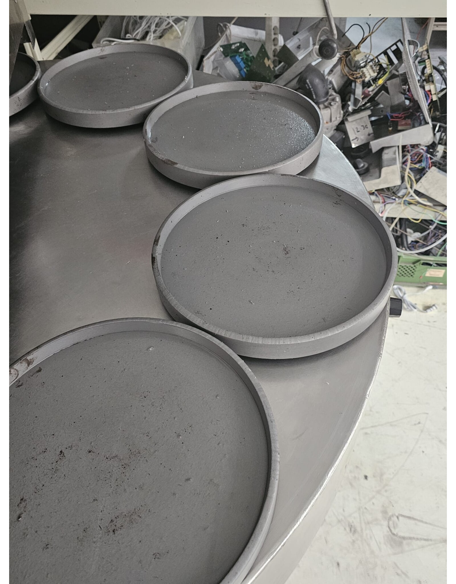industriële 8 pans pannenkoekenmachine pannenkoeken carrousel