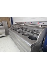 Perfecta Gereviseerde Perfecta bakwand friteuse 4x R en 1x 3 mands