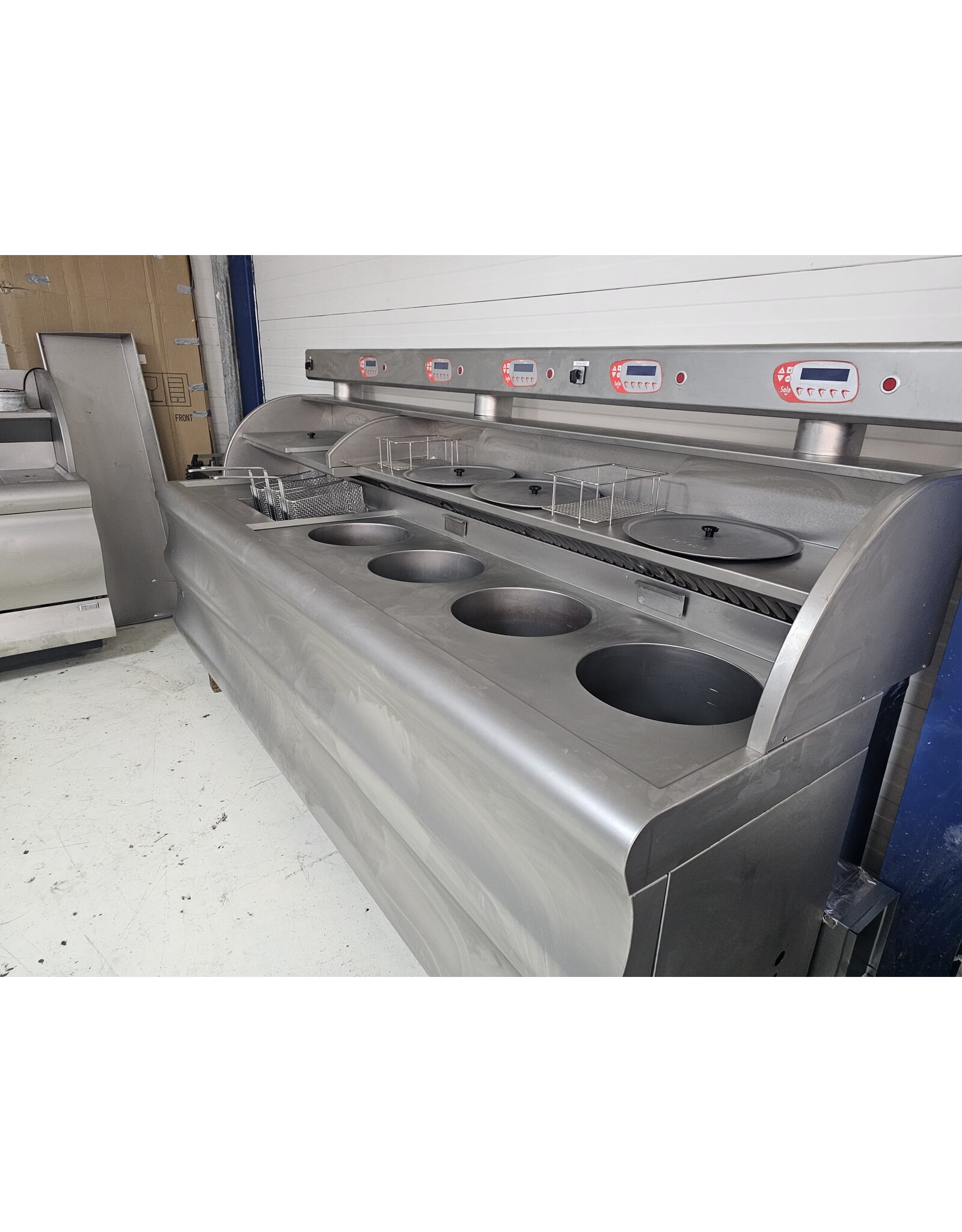 Perfecta Gereviseerde Perfecta bakwand friteuse 4x R en 1x 3 mands