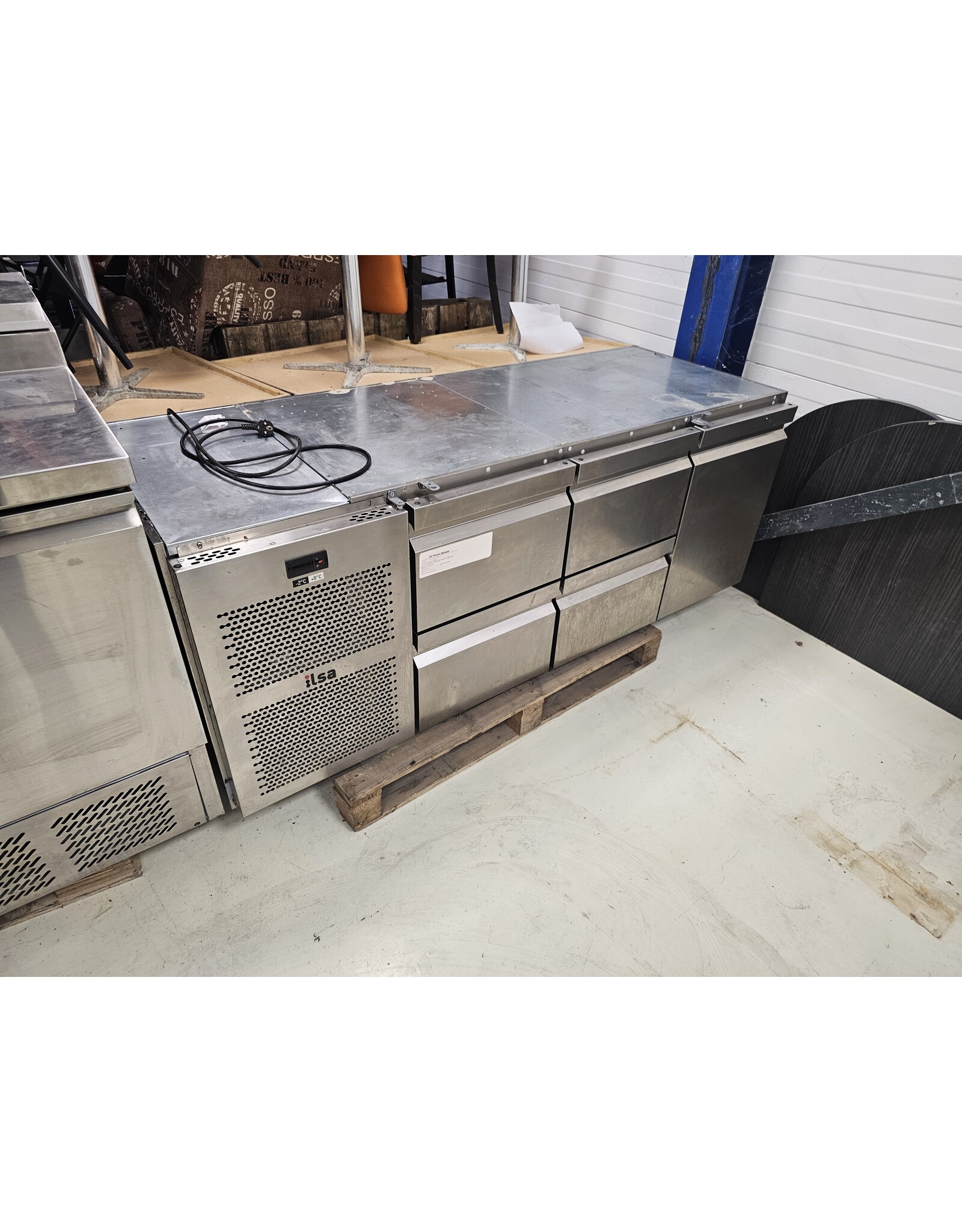 ilsa koelwerkbank 180,5X63X64 lxbxh