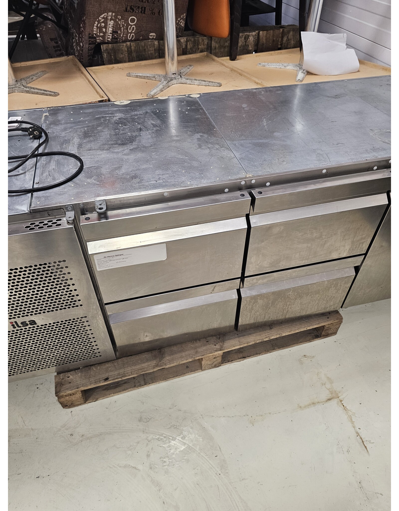 ilsa koelwerkbank 180,5X63X64 lxbxh