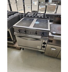 inductie fornuis met oven 73x80x95 lxbxh