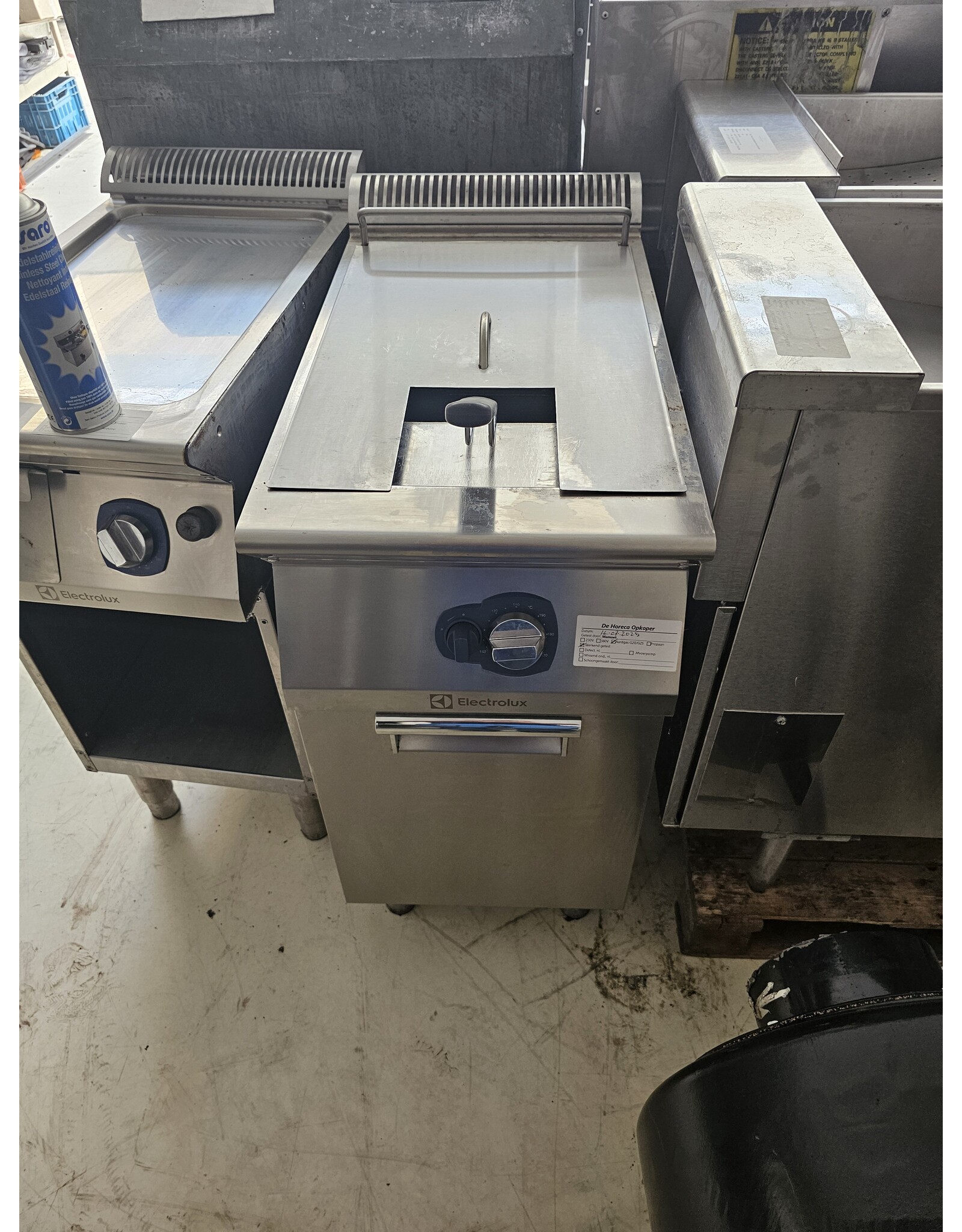 Elektrolux elektrische friteuse 73x40x89 lxbxh