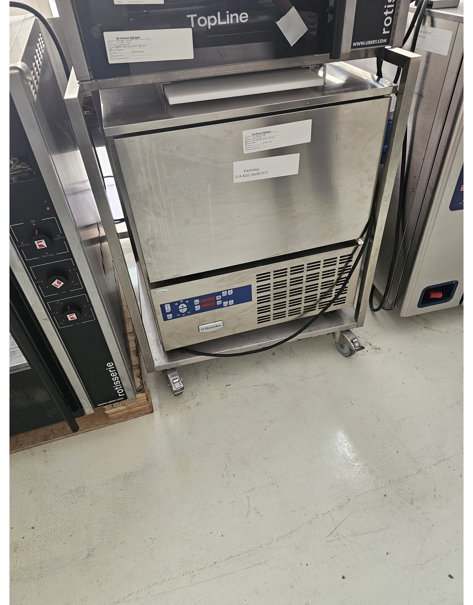 electrolux blastchiller 70x76x85 lxbxh