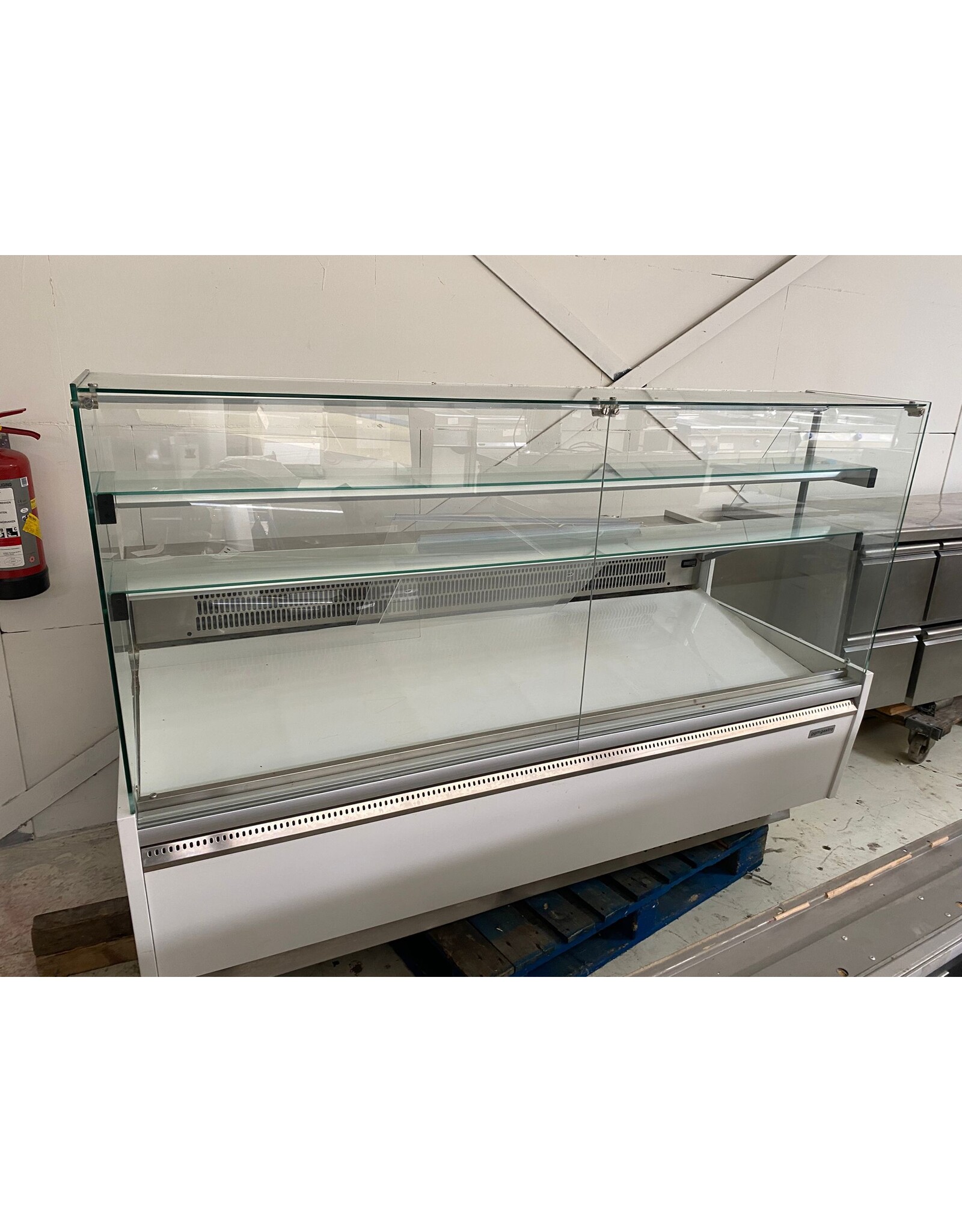 Infrico VGL18P koelvitrine - 98,5x189x135 lxbxh