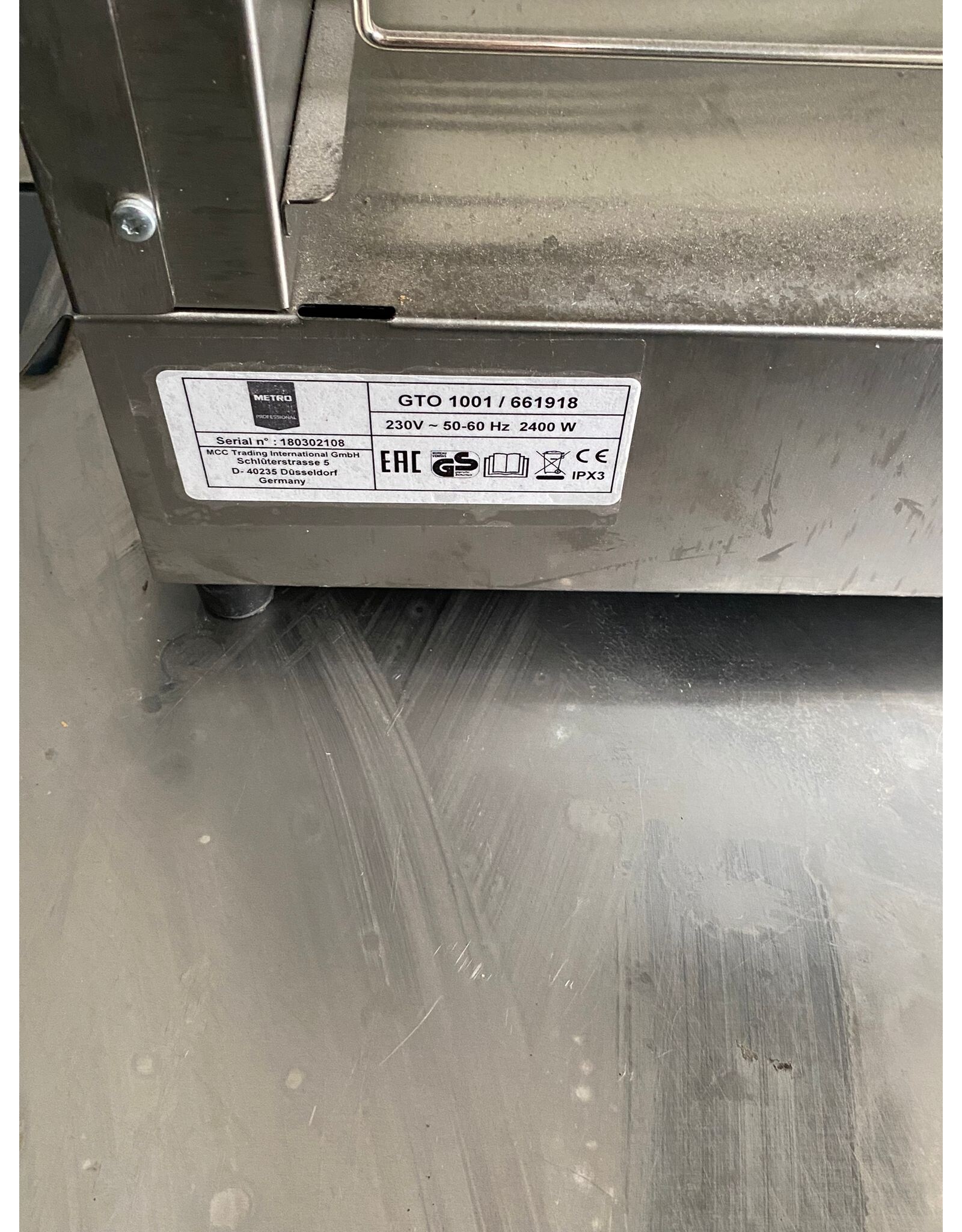 metro professional broodrooster 25x44x29 lxbxh