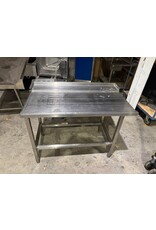 RVS tafel 120x75x91 lxbxh