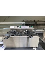 Hendi Kleine 2 pans frituur - 46x60,5x35 lxbxh