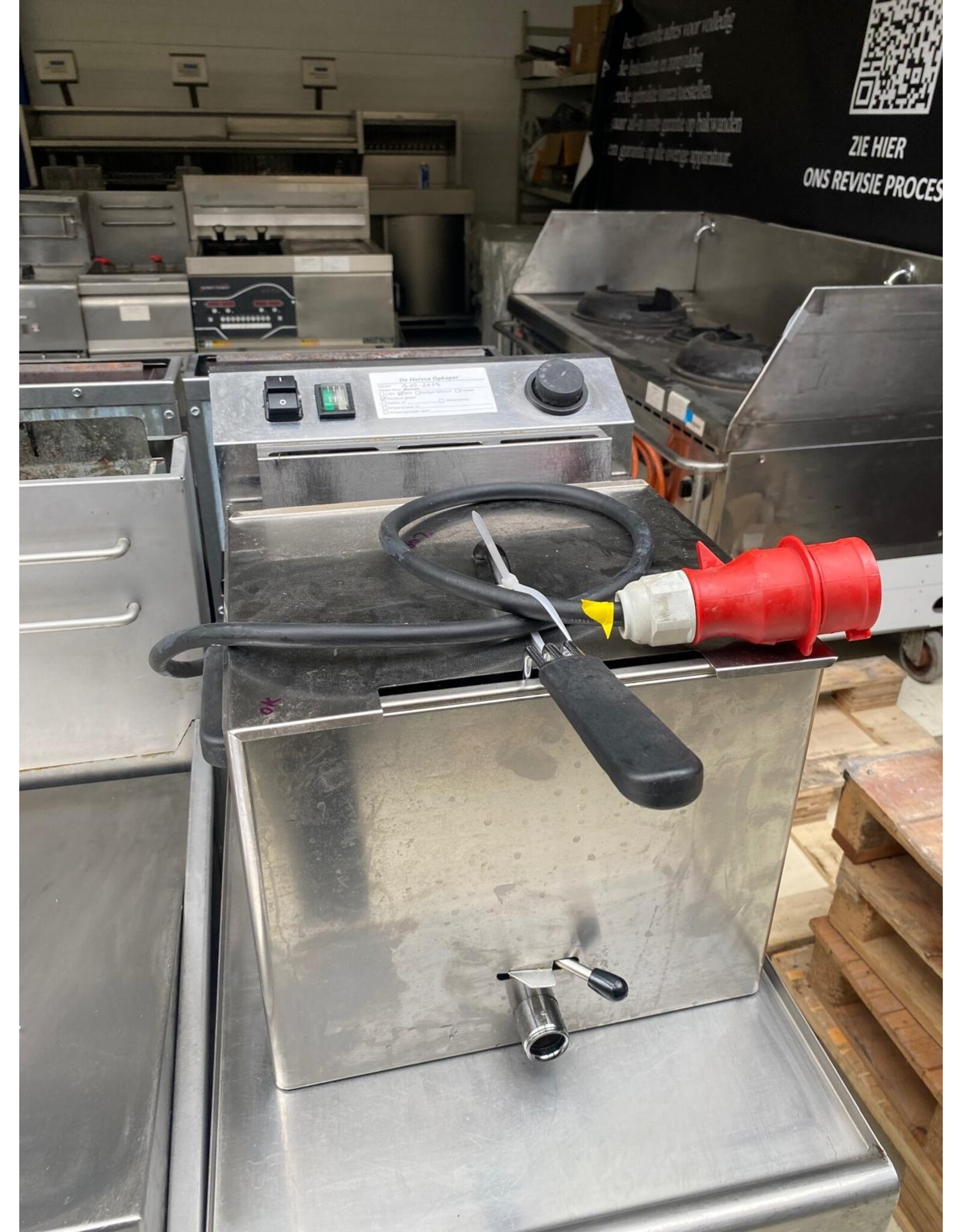 Bartscher kleine enkel pans frituur - 44x39x37 lxbxh