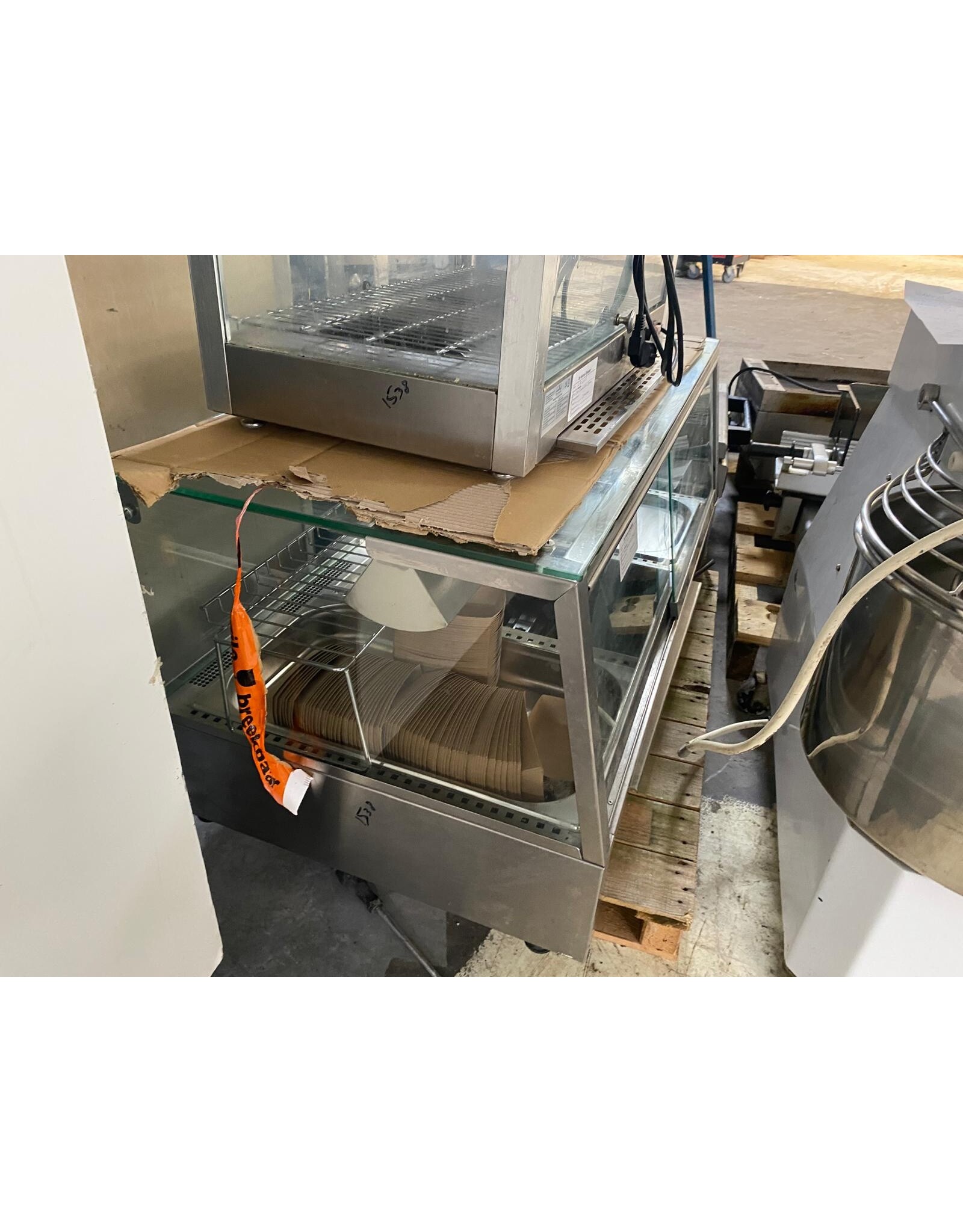 north opzet warmhoud vitrine North FSTARW2 display unit - 54x111x53 lxbxh