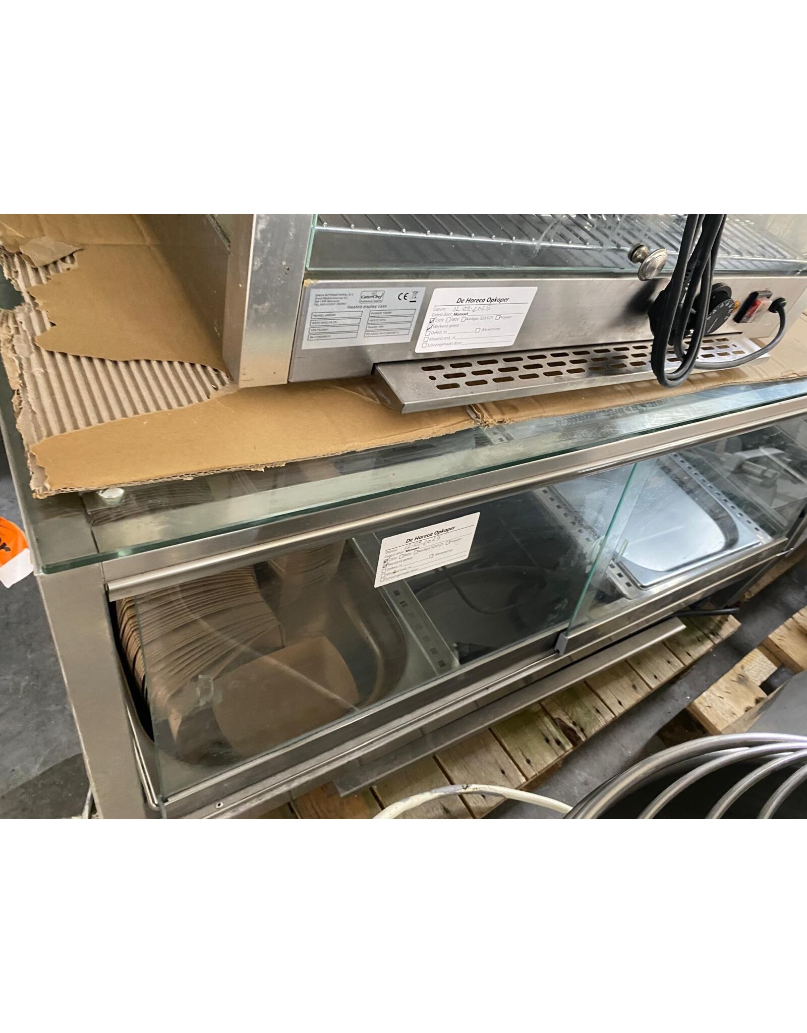 north opzet warmhoud vitrine North FSTARW2 display unit - 54x111x53 lxbxh