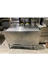 RVS Tafel 65,5x126,5x91 lxbxh