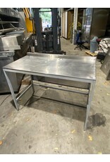 RVS Tafel 65,5x126,5x91 lxbxh